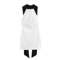 MUJER Robe Courte Blanche Dos Nu Femme Halter Robes de Soirée Élégantes pour Femmes Robe Mini Épaules Dénudées Femme Nouveautés Robes Femme