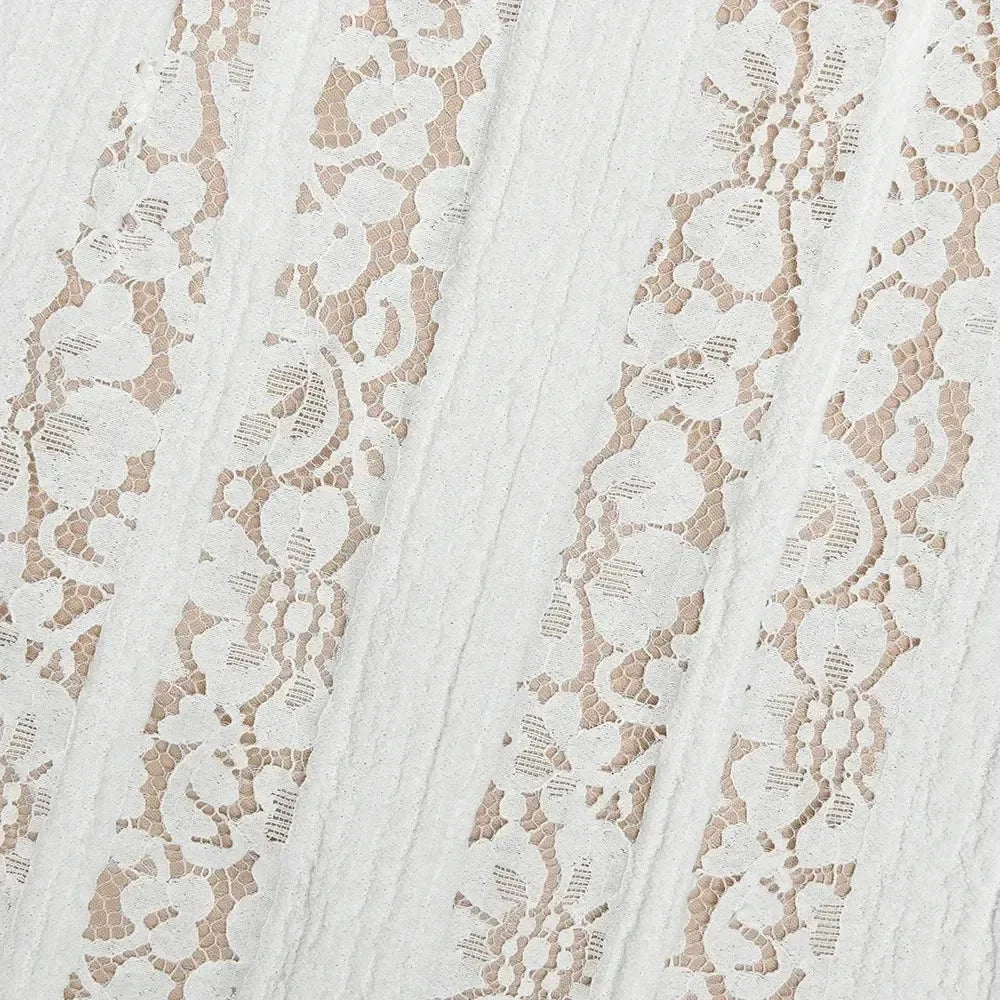Robe courte moulante en dentelle Oligai pour femme, épaules dénudées, manches longues, sexy, pour club ou soirée, élégante, pour l'automne
