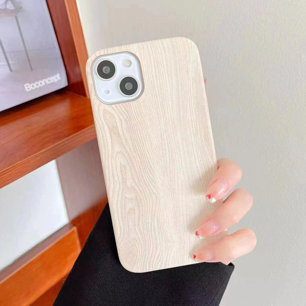 Coque de téléphone de luxe en bois pour iPhone 13 12 11 Pro X XS Max XR 8 7 Plus SE, étui en bois souple rétro, coque rigide mince avec finition en bois véritable, housse de protection