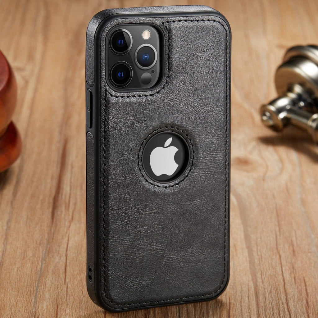 Coque de téléphone en cuir PU de luxe pour iPhone 14 Pro Max 13 Pro Max 11 12 Pro Max XR XS Max X 7 Plus, étui en cuir mince, coque arrière compatible avec iPhone 13 Pro, étui de téléphone mince en cuir classique, luxe élégant