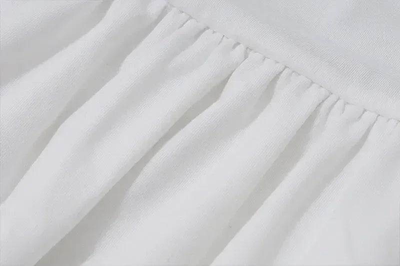 WhereMery Robe mini-robe coréenne sexy Y2K sans manches avec nœud en dentelle, décontractée, pour l'été, robe débardeur, pour discothèque, fête, soirée