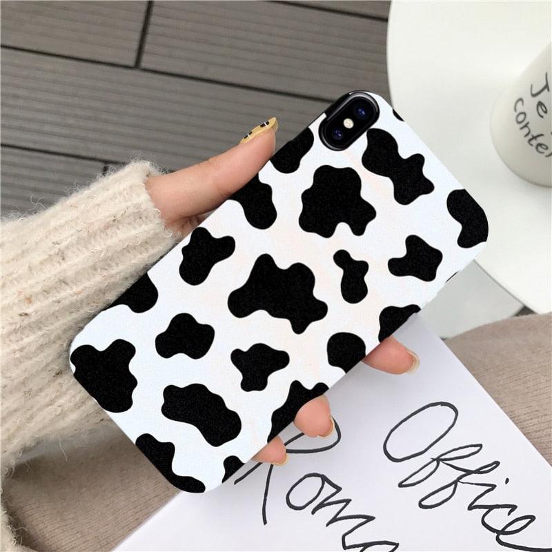 Coque en Silicone Slim Fit Légère Noire Blanche Imprimée pour iPhone 11 Pro 7 8 Plus X XR XS Max iPhone 11 Coque de Téléphone Portable en Silicone Unisexe à Motif Imprimé Blanc Noir