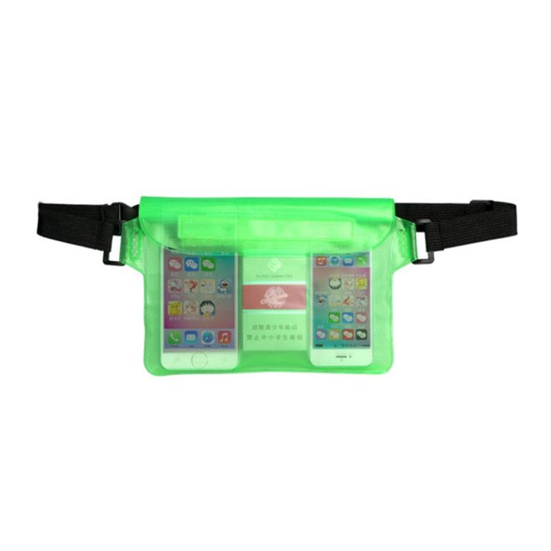 Sac banane étanche avec écran tactile pour téléphone, ceinture réglable, 3 couches d'étanchéité élevée, sac de natation, grande taille, sac de protection transparent pour téléphone portable iPhone