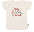 t-shirt imprimé | bébé il fait froid dehors
