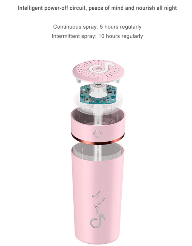 Nouvel humidificateur d'air portable USB 200 ml, diffuseur d'huiles essentielles ultrasonique pour la maison, la chambre, le bureau, la voiture avec 7 lumières colorées