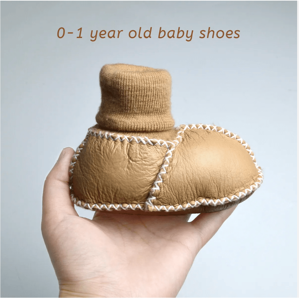 chaussons douillets| marron clair