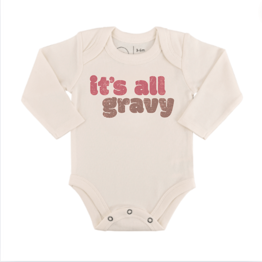 body graphique | all gravy (manches longues)