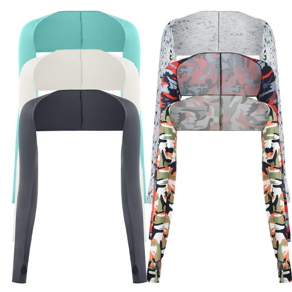 Manchon de bras châle ultra-fin respirant long anti-UV, housse de main, chauffe-mains pour sports de plein air unisexe, châle rafraîchissant de golf anti-UV, manchons de protection solaire, châle, couvre-bras pour femmes, sports de plein air