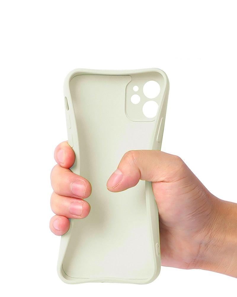 Coque de téléphone mignonne et amusante pour chiot pour iPhone 13 14 11 12 Pro Max XS XR 7 8 Plus Coque de téléphone créative antichoc en silicone souple Coque de téléphone mignonne en silicone flexible avec motif de chien
