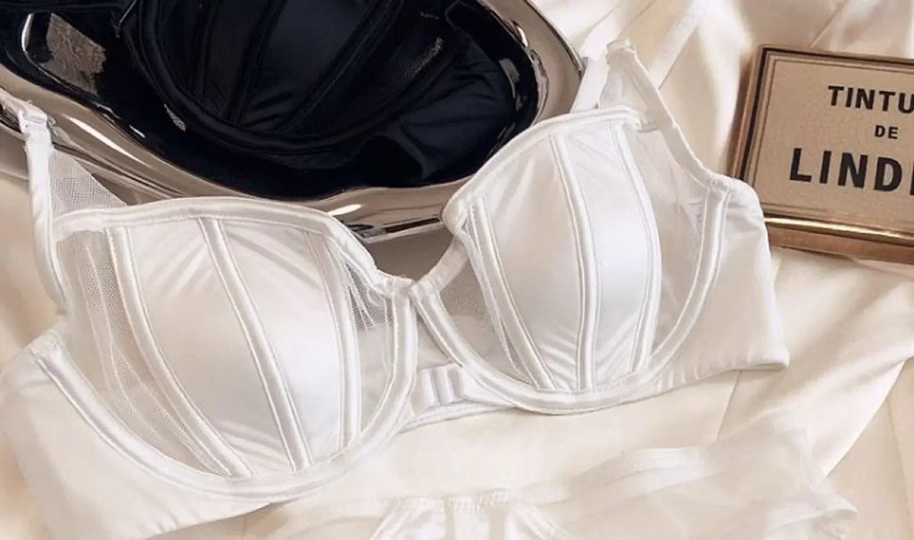 Soutien-gorge pigeonnant sexy pour petites poitrines – Armature à fermeture frontale - Femstylo