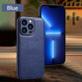 Étui de Téléphone en Cuir PU de Luxe Pour iPhone 14 13 Pro Max 12Pro 11Pro Max 13 12 Pro XS MAX XR X SE 7 8 plus Coque Arrière Tendance Étui Arrière en Cuir pour iPhone 14 Pro Housse Antichoc pour iPhone