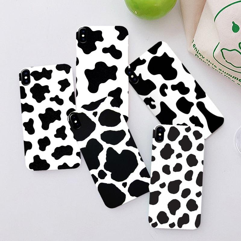 Coque en Silicone Slim Fit Légère Noire Blanche Imprimée pour iPhone 11 Pro 7 8 Plus X XR XS Max iPhone 11 Coque de Téléphone Portable en Silicone Unisexe à Motif Imprimé Blanc Noir