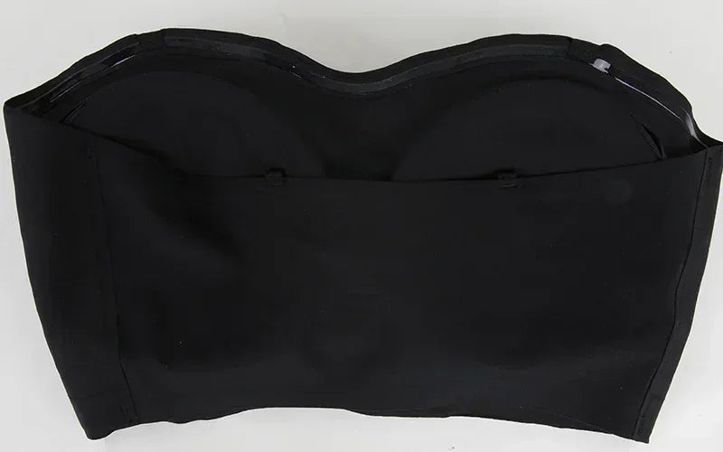 Soutien-gorge Push-Up pour femme, Sexy grande taille, Doux Respirant, Sans Armature, Sous-vêtements Anti-dérapant, Sans Coutures, Bretelles et Bonnets Amovibles, Lingerie