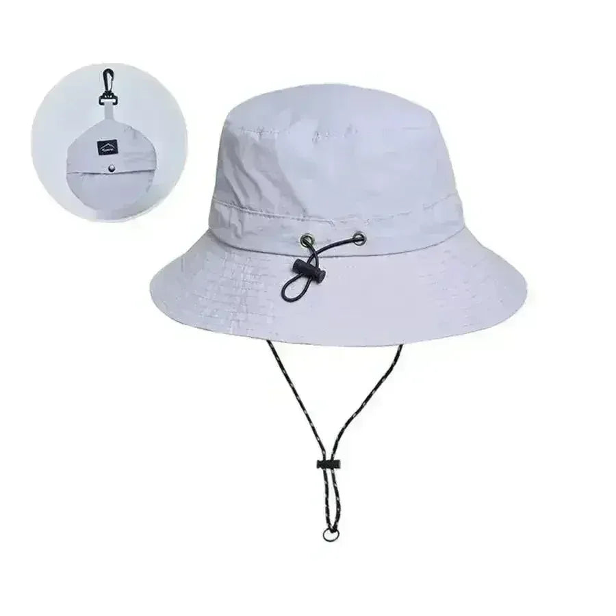 Chapeau de soleil imperméable pour femmes - Protection UV UPF50+ et pliable