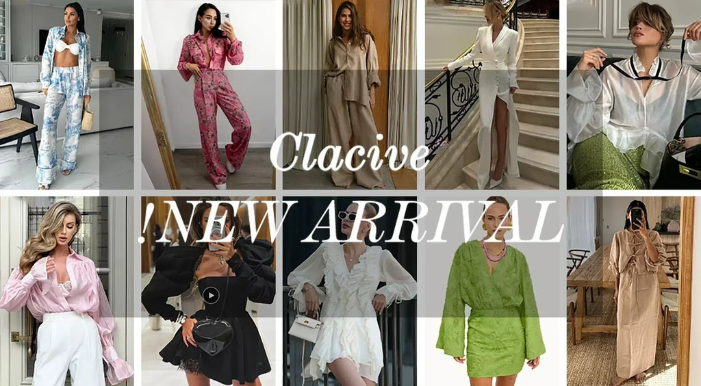 Clacive Robe d'été mince imprimée pour femme, à la mode, col slash, manches courtes, mini robes élégantes, taille haute, patchwork, robe féminine