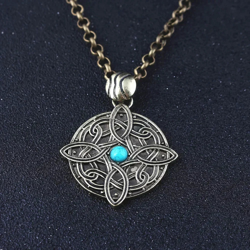 Amulette de Mara Collier d'Arkay Pendentif de Morrowind Collier pour Femmes Hommes Bijoux de Cosplay Cadeau