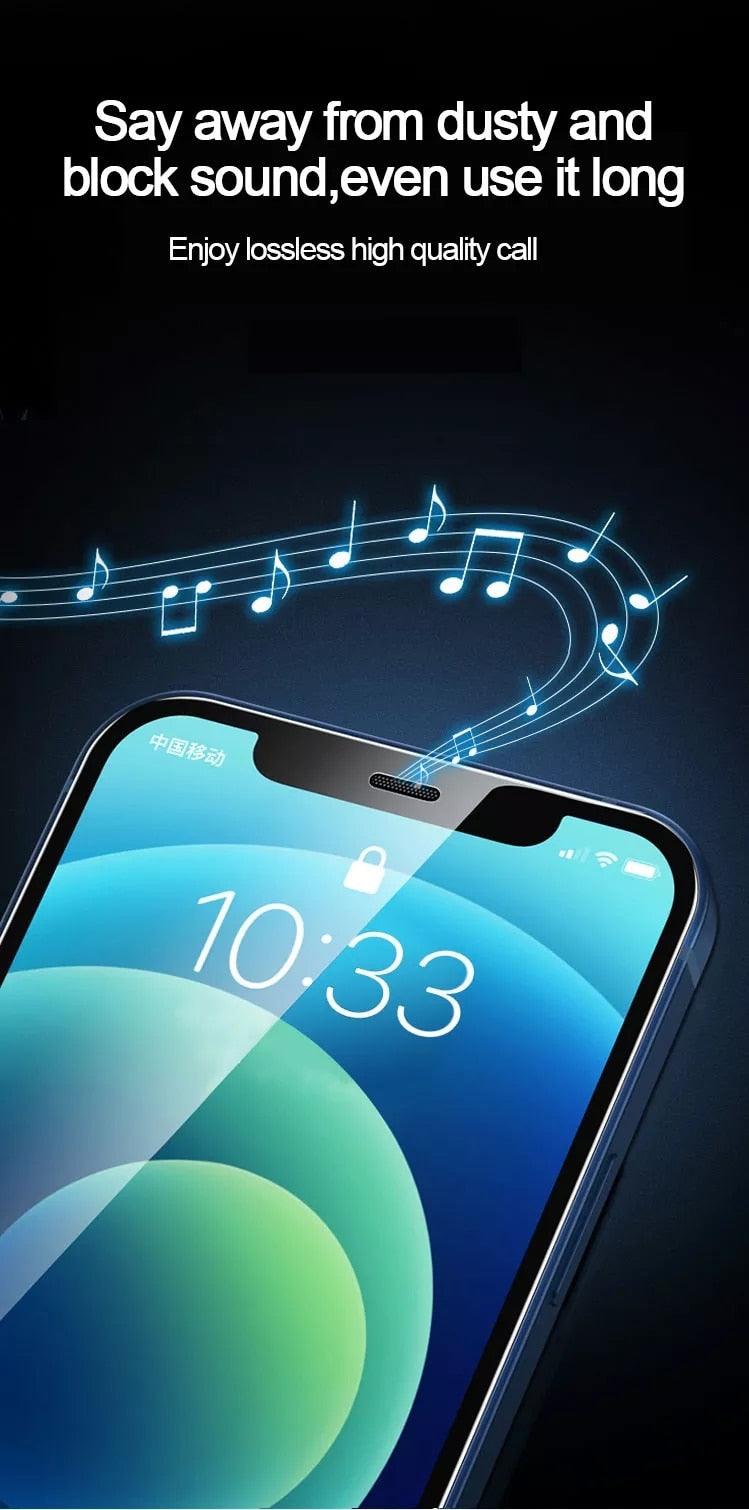 4 films en verre trempé pour iPhone 11 12 13 Pro XR X XS Max, protecteur d'écran pour iPhone 14 Pro Max Mini 7 8 6 6S Plus 5S SE, protection d'écran intégrale en verre trempé