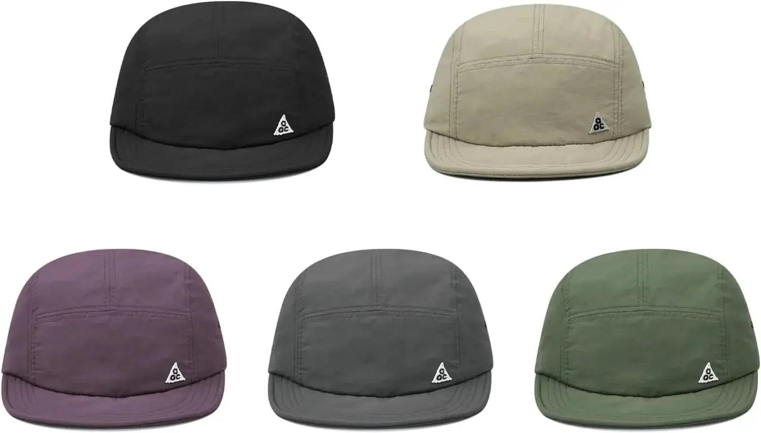 Casquette de camionneur d'été – Casquette de baseball à 5 panneaux et visière courte