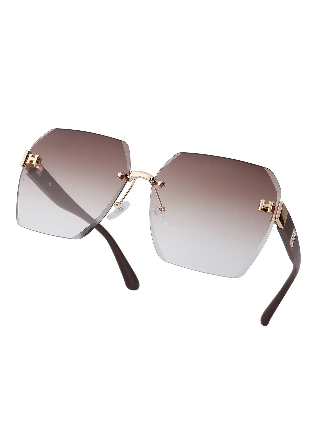 2025 Nouvelles Lunettes de Soleil Tendance Marque de Luxe Designer Femmes Hommes Rétro Carré Grand Cadre Lunettes Uv400 Extérieur Verres Emballage Boîte