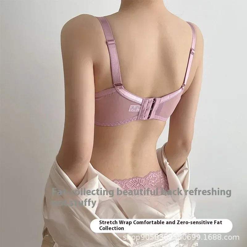 Lingerie Soutiens-Gorge Fins pour FemmesSoutiens-Gorge en Dentelle à Couvrance ComplèteSoutiens-Gorge Magnifiquement BrodésAnti-AffaissementSoutiens-Gorge Ultra-Fins