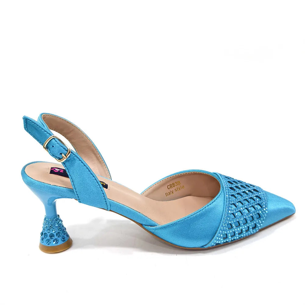 Chaussures et sacs assortis italiens pour femmes TE342