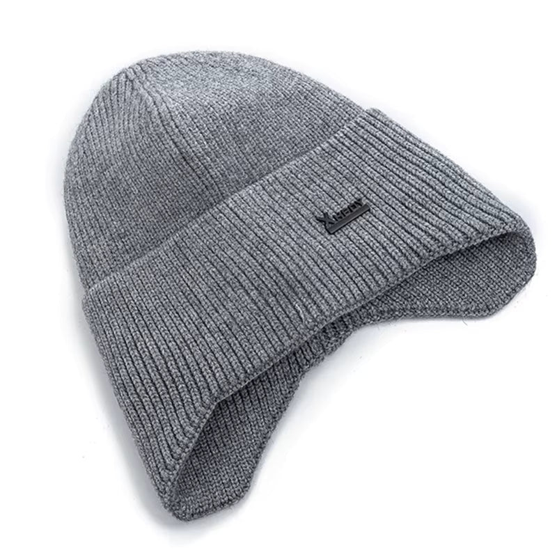 Casquette à cache-oreilles doublée polaire – Bonnet d'hiver chaud pour l'extérieur