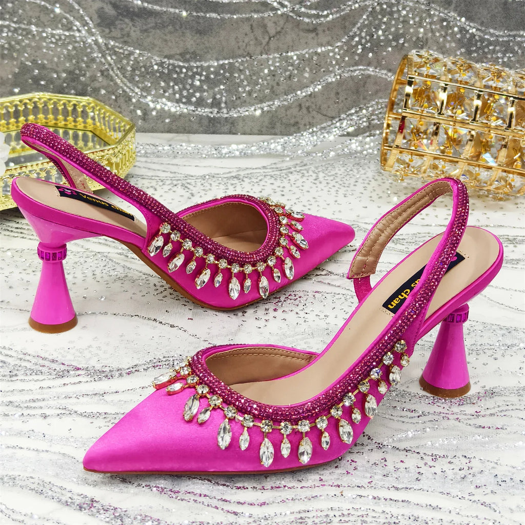 Ensemble de Chaussures à Talons et Sacs pour Femmes - ED-67
