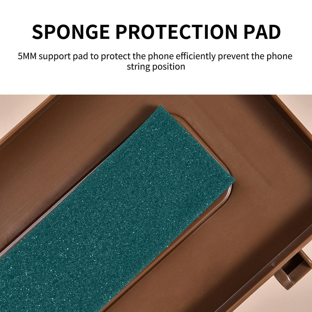 Support de téléphone blanc Étui de téléphone étanche Support de téléphone de douche de salle de bain Boîte de support mural de douche Support de boîtier étanche antichoc intégral Étui de protection transparent