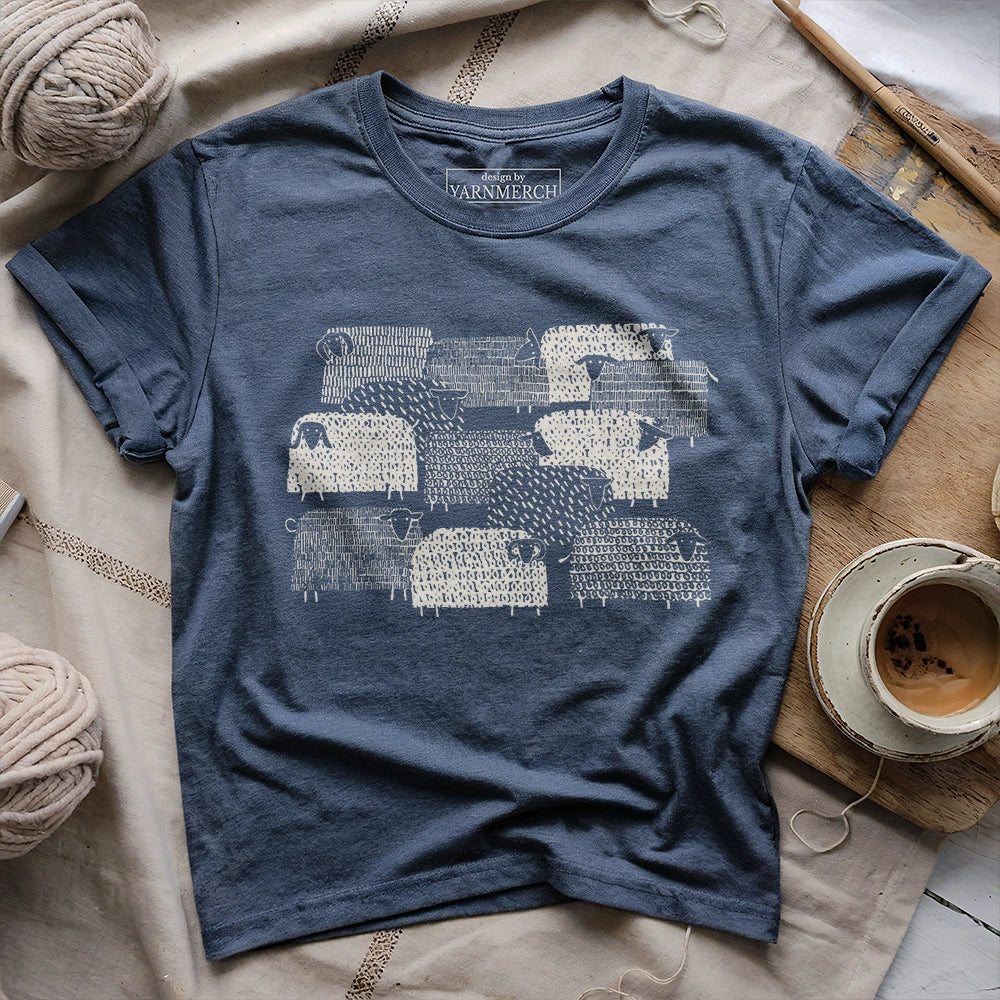 T-shirt Mouton Noir