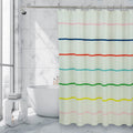 Rideau de douche imprimé en microfibre double brossage 1800 fils Royale Linens