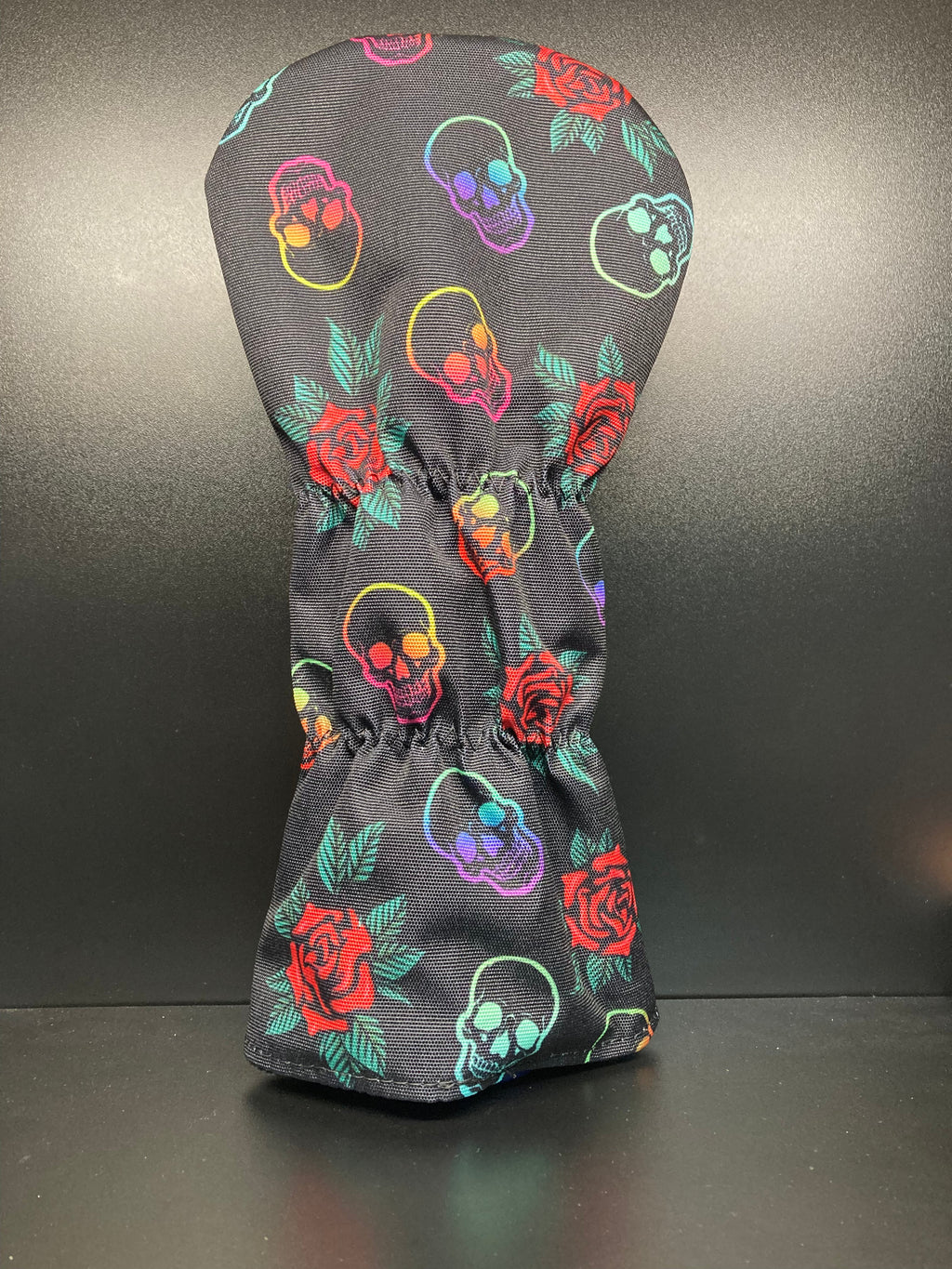 Cache-tête en toile Skulls & Roses