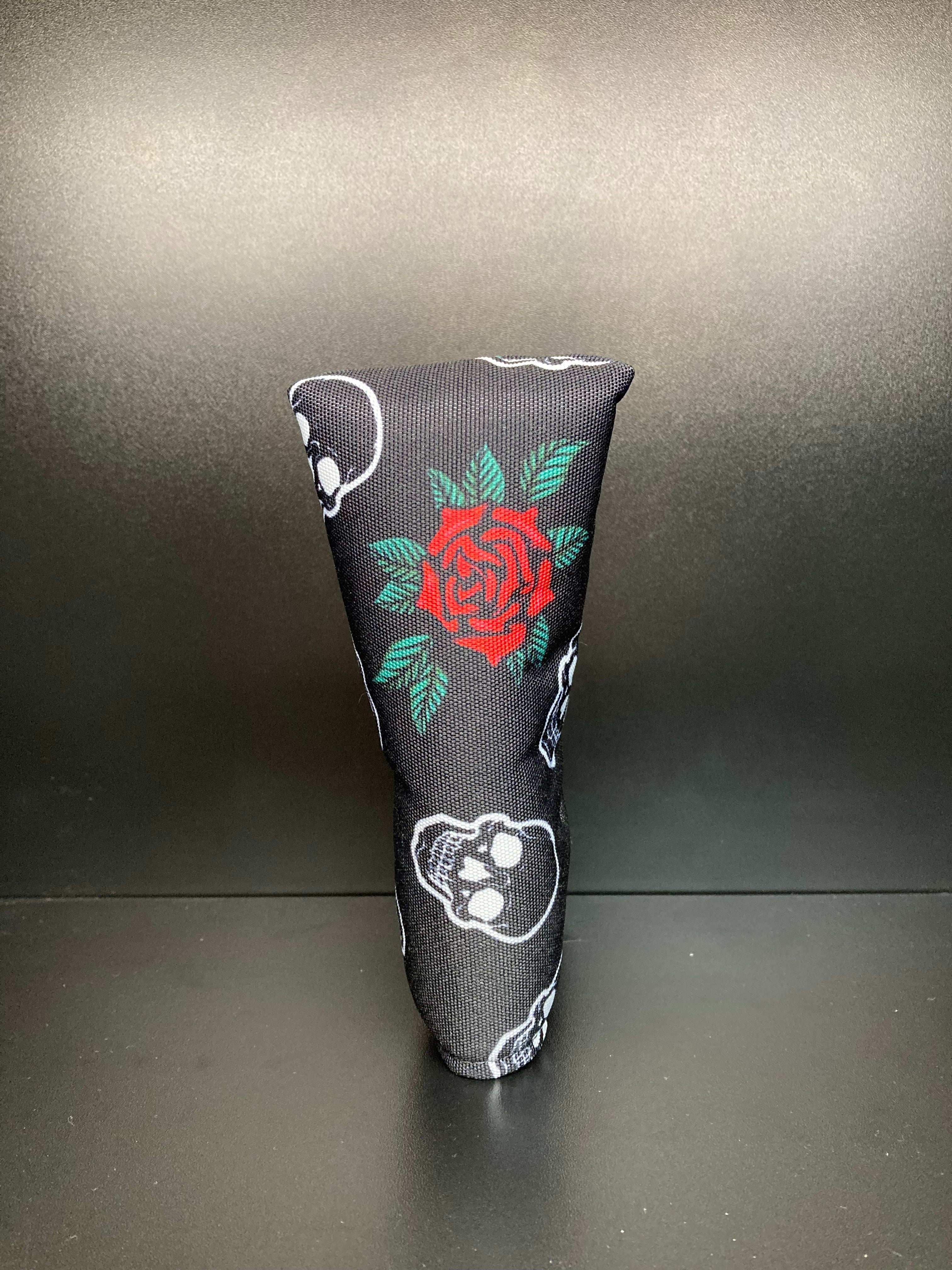 Cache-tête en toile Skulls & Roses