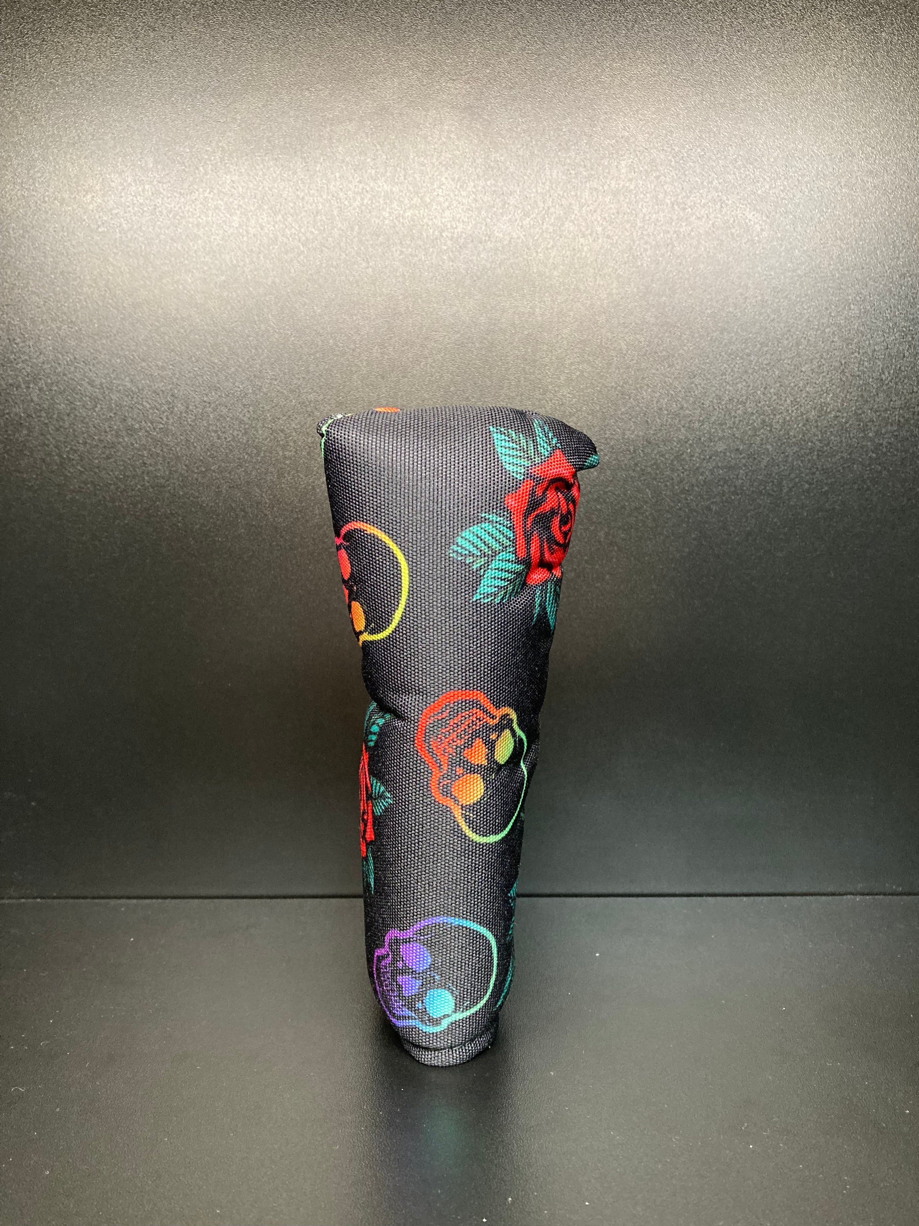 Cache-tête en toile Skulls & Roses
