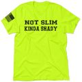 Slim Shady - T-shirt Jaune Sécurité