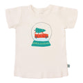 t-shirt imprimé | boule à neige