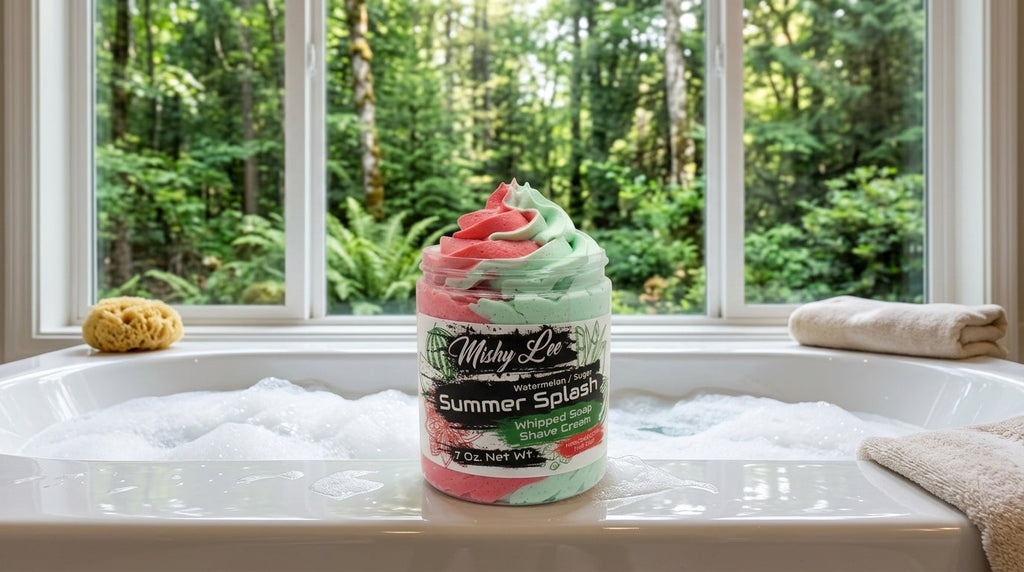 Crème Fouettée Lavante et Rasante Summer Splash