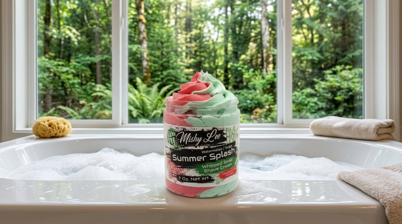 Crème Fouettée Lavante et Rasante Summer Splash