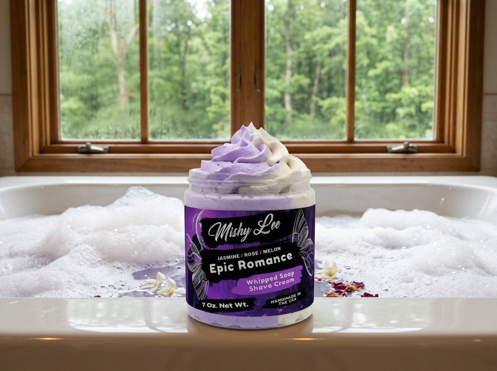 Crème fouettée pour le corps et de rasage Epic Romance