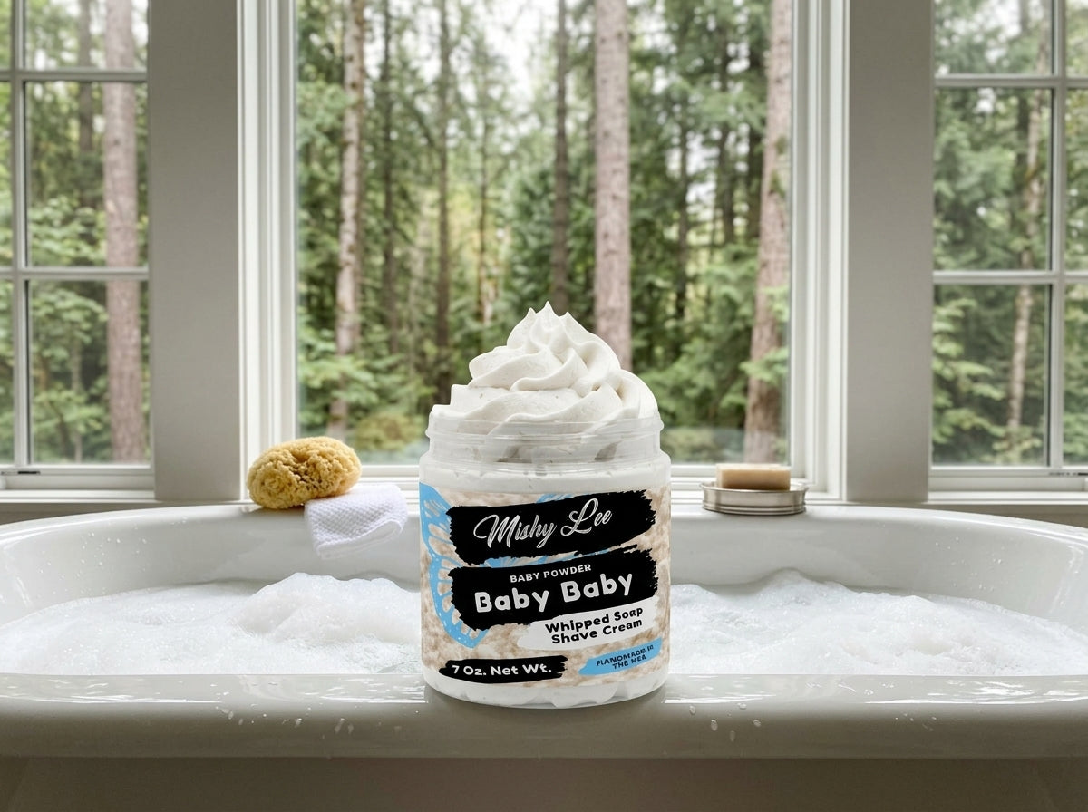 Crème fouettée et à raser Baby Baby