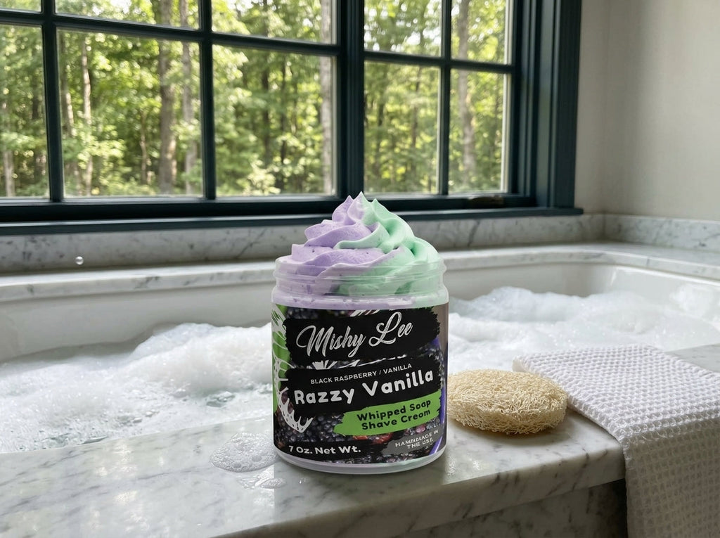 Savon fouetté et crème à raser Razzy Vanilla