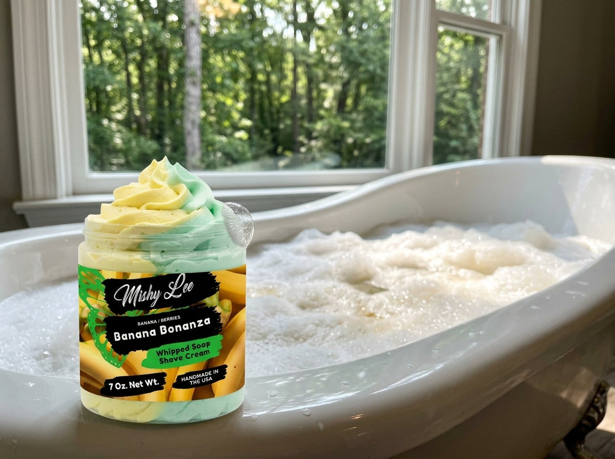 Crème fouettée et à raser Banane Bonanza