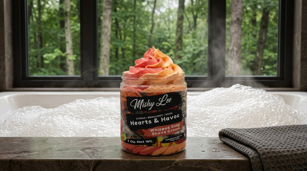 Savon et Crème à Raser Fouettés pour Homme Hearts & Havoc