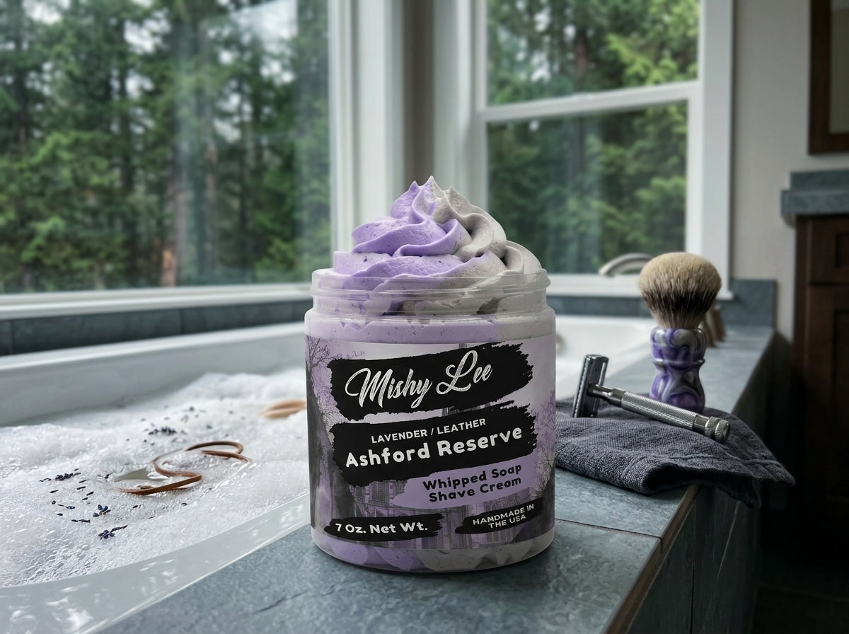 Crème à raser et savon fouetté pour homme Ashford Reserve