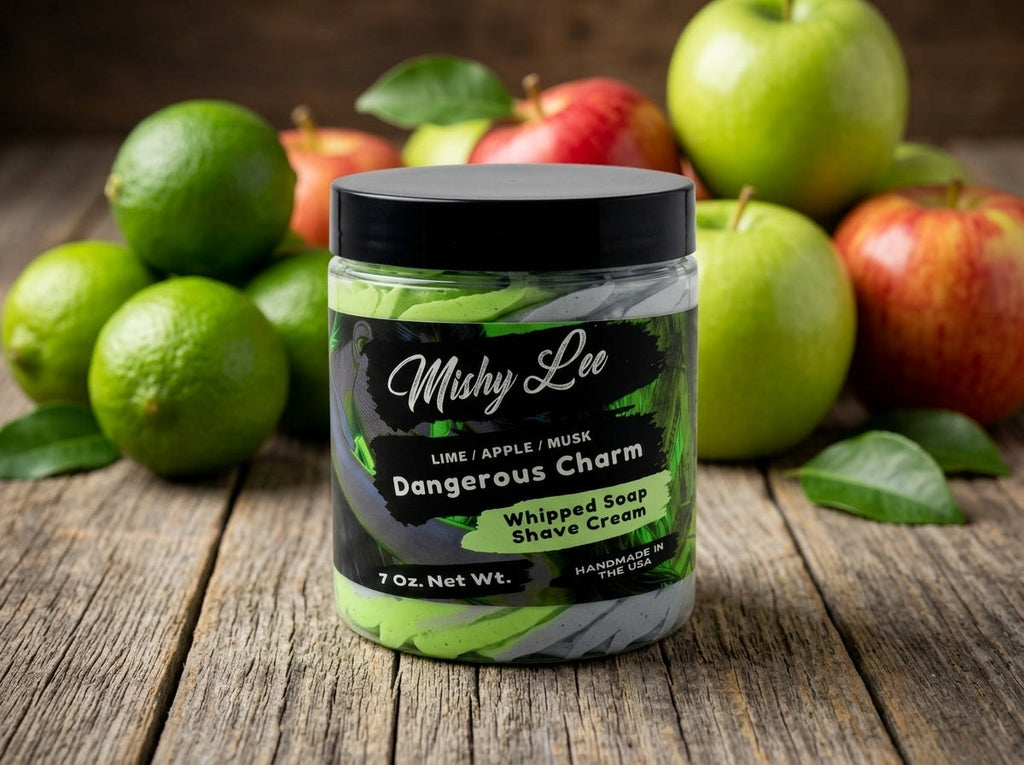 Crème fouettée à raser et savon pour homme Dangerous Charm