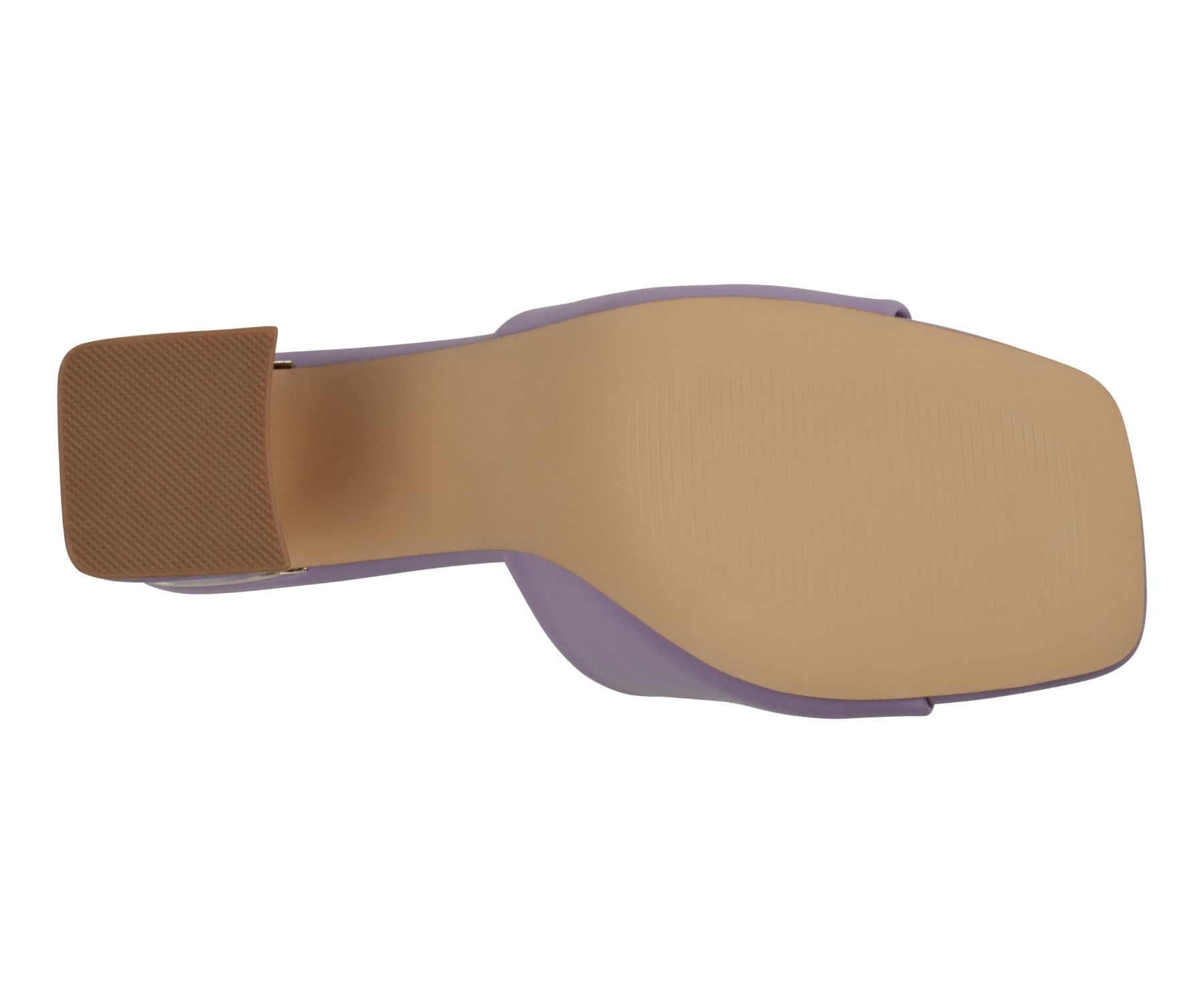 Sandales à talons carrés lilas Soho pour femme