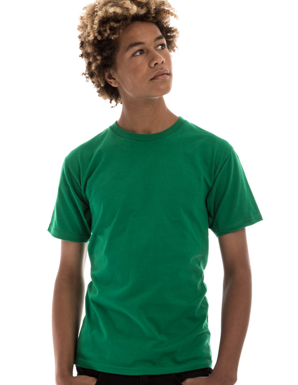 T-shirt ras du cou filé à l'ancienne 2100
