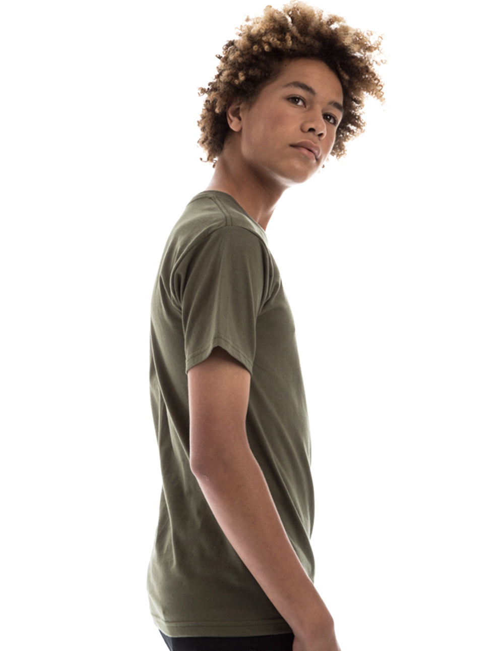T-shirt ras du cou filé à l'ancienne 2100