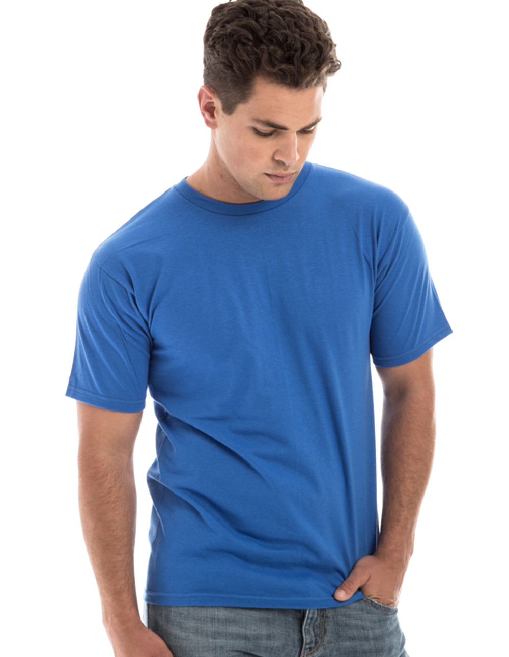 T-shirt ras du cou filé à l'ancienne 2100