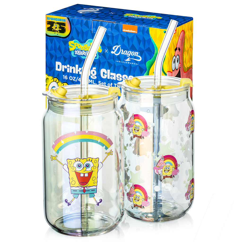 Verres Bob l'éponge - L'imagination !