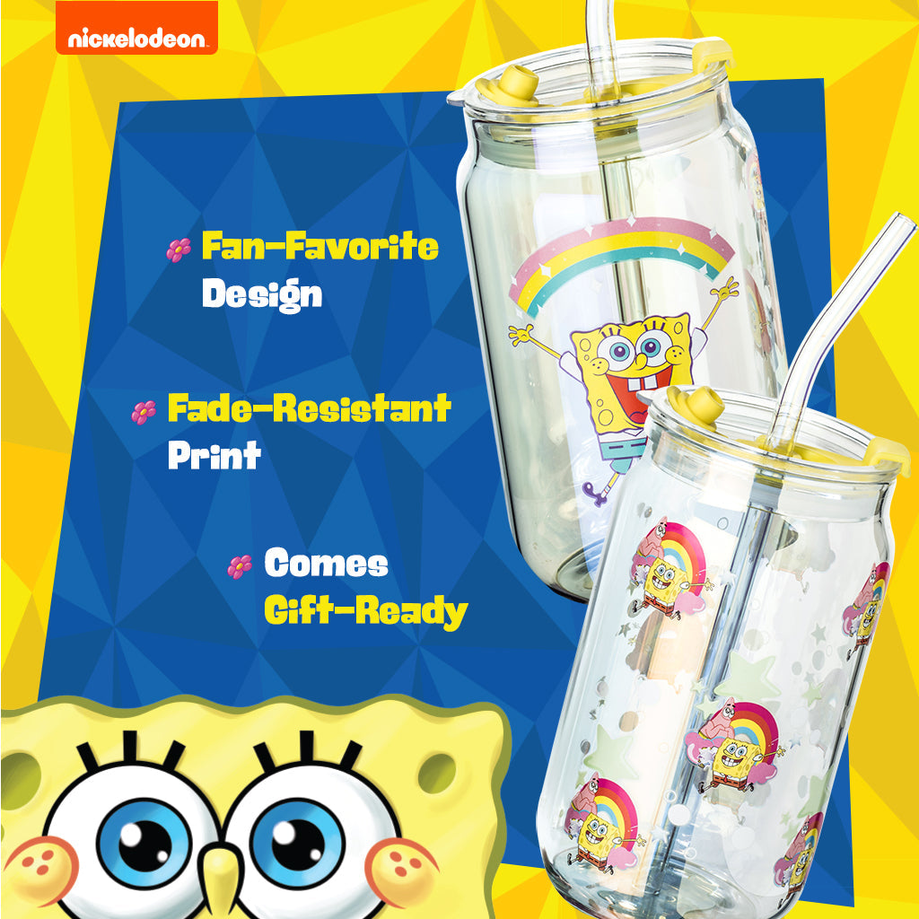 Verres Bob l'éponge - L'imagination !